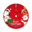 Tapis sous le sapin de Noël 90 cm 2