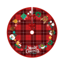 Tapis sous le sapin de Noël 90 cm 9