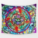 Tapisserie murale avec motifs abstraits 5