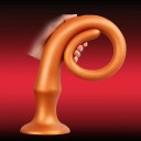 Tapón anal de silicona largo de 50 cm, diseño de silicona flexible, uso cómodo, embalaje discreto. 2
