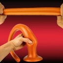 Tapón anal de silicona largo de 50 cm, diseño de silicona flexible, uso cómodo, embalaje discreto. 5