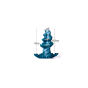 Tapón anal de silicona retorcido tamaño S con forma ergonómica y embalaje discreto para un uso cómodo. 2