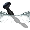 Tapón anal vibrador de silicona con burbujas, 10 modos de vibración y carga USB. Embalaje discreto. 3