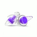 Tapones para los oídos HUAK de alta fidelidad con menor atenuación de ruido, reducción de ruido, sueño, viajes, festivales, cómodos de usar, reutilizables. 5