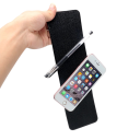 Tappetino adesivo per cruscotto auto, 28 x 8 cm, materiale elastico, supporto nero per piccoli oggetti per conducenti 2