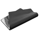 Tappetino antiscivolo per auto per cruscotto, 20 x 13 cm, materiale PVC, supporto nero per telefono e piccoli oggetti 2
