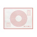 Tappetino da forno in silicone 29 x 26 cm Tappetino da cucina per la cottura e la lavorazione dell'impasto protezione della superficie di lavoro 1