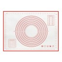 Tappetino da forno in silicone 40 x 60 cm Tappetino da cucina per la cottura e la lavorazione dell'impasto protezione del piano di lavoro 1
