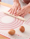 Tappetino da forno in silicone 50 x 60 cm Tappetino da cucina per la cottura e la lavorazione della pasta protezione della superficie di lavoro 3