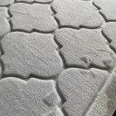 Tappetino da preghiera in flanella 65 x 110 cm Morbido tappetino antiscivolo per la preghiera Design islamico elegante Comfort a casa e in moschea 4