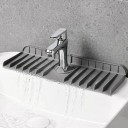 Tappetino di drenaggio per lavello 37 x 14 x 1,5 cm in silicone sotto il rubinetto a strato singolo Protezione contro gli schizzi d'acqua 3