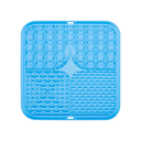 Tappetino leccabile in silicone per cani 15,5 x 15,5 cm Silicone alimentare con ventose Alimentazione lenta Divertimento e sollievo dallo stress 1