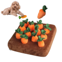 Tappetino olfattivo per cani 36,5 x 37,5 x 7,5 cm 12 carote estraibili 15 cm Giocattolo interattivo per lavoro olfattivo 2