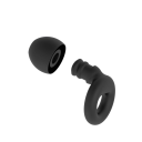 Tappi per le orecchie in silicone 1,8 x 1,6 cm Contro il rumore e l'acqua Per dormire Nuotare Riutilizzabili Tappi morbidi fonoassorbenti 2