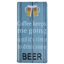 Targa decorativa in metallo 18