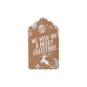 Tarjetas de regalo de Navidad 50 uds. 10