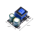 Tarkka alennusmuunnin AC70-270V DC100-380V Ulostulo 5V 700mA 3W Mini virtamoduuli elektronisiin piireihin 15,2x23,5mm 2