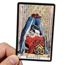 Tarot jósló kárty illusztrált pakli 52 kárty 9 x 6 cm klasszikus tarot kárty a sorsolvasáshoz és a szimbólumokkal való munkához 4