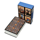 Tarotinvihjeitä varten suunnitellut kortit, kuvitetut pakkaus 52 korttia 9 x 6 cm, klassiset tarot-kortit kohtalon tulkintaan ja symbolien kanssa työskentelyyn 3