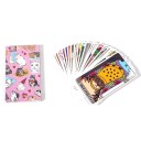 Tarotkaarten met kattenmotief leuk pakket 22 kaarten 10,5 x 6,5 cm geïllustreerde roze tarotkaarten met katten voor waarzegging 5