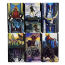 Tarotkárty fém dobozban 78 kárty 9,8 x 5,7 cm papíralapú útmutató színes illusztrációkhoz a jósláshoz és értelmezéshez 2