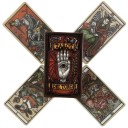 Tarotkort Del Toro spådomsedition 78 kort 10,5 x 6,2 cm pappers flerfärgade illustrationer för tolkning och spådom av ödet 3