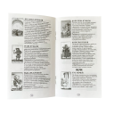 Tarotkort rysk guldutgåva 78 kort 12 x 7 cm pappersguldutförande med guide för tolkning och spådom 2