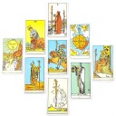 Tarotkort rysk version spådomskortlek 10,5 x 6,2 cm flerfärgade klassiska illustrationer för tolkning och spådom av ödet 3
