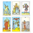 Tarotkort rysk version spådomskortlek 10,5 x 6,2 cm flerfärgade klassiska illustrationer för tolkning och spådom av ödet 4