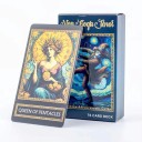 Tarotkort Van Gogh illustration 78 kort 6,1 x 10,4 cm konstnärliga spådomskort med bildstil för tarotläsning 1