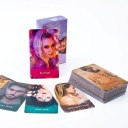 Tarotkort Who Is It Oracle 78 kort 10 x 6 cm illustrerat paket med porträtt av karaktärer för tolkning och spådomar 3