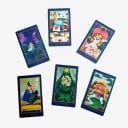Tarotové karty Alenka v ríši divov ilustrovaný veštecký balíček farebné tarot karty s rozprávkovými motívmi pre výklad osudu 3