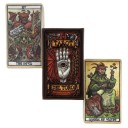 Tarotové karty Del Toro veštecká edícia 78 kariet 10,5 x 6,2 cm papierové viacfarebné ilustrácie pre výklad a veštenie osudu 1