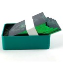 Tarotové karty ilustrovaný balíček pro věštění osudu 78 karet 11 x 6,5 cm tarot v plechové krabičce s výraznými barevnými motivy 3