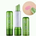 Tartós hidratáló ajakbalzsam aloe vera géllal Zöld rúdként felvitel után rózsaszínre színeződik az ajkak színe szerint Mindennapi ápolásra 1