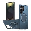 Tartós mágneses tok Samsung Galaxy A56 S forgatható gyűrűvel és támasztékkal Kemény műanyag PC és puha TPU Mobil tok munkához és utazáshoz 7
