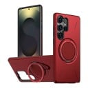Tartós mágneses tok Samsung Galaxy A56 S forgatható gyűrűvel és támasztékkal Kemény műanyag PC és puha TPU Mobil tok munkához és utazáshoz 12