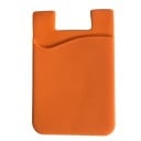 Tasca in silicone per carte da mobile con bordo ondulato e incisione nella parte superiore Dimensioni 8,5 x 5,6 cm Accessorio da viaggio 9