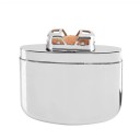 Taschenwärmer 95 x 68 x 16 mm 55–70 ℃ Tragbarer Benzin Taschenwärmer aus Zinklegierung Wiederverwendbarer Outdoor Wärmer 6