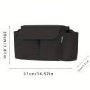 Taška na kočík 37 x 20 x 14 cm Viacúčelové prídavné vrecko s organizérom Veľká kapacita Bez vybavenia 2