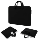 Taška na notebook 15,6" s poutky a zipem 42 x 31 cm měkký polstrovaný materiál pro ochranu proti nárazům do kanceláře do školy i na cesty 3