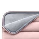 Taška na notebook 15 až 16 palců polstrované pouzdro se zipem 39,5 x 27 x 2,5 cm s plyšovým vnitřkem pro nošení v batohu i tašce 3
