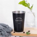 Tasse en acier inoxydable avec inscription 7