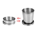 Tasse en acier inoxydable pliable 2