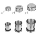 Tasse en acier inoxydable pliable 5