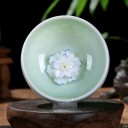 Tasse en céramique fleur de lotus 2