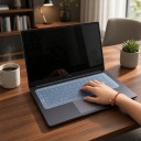 Tastaturabdeckung für Laptops Universell 15–17 Zoll 36,5 x 13 cm Dünn Silikon Transparent Staub- und Spritzschutz 8
