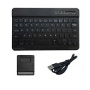 Tastiera bluetooth wireless con supporto pieghevole per tablet Batteria al litio da 250 mAh Ricarica tramite Micro USB ABS e lega 2