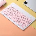 Tastiera mini wireless con connessione Bluetooth Struttura compatta e sottile Batteria al litio Layout QWERTY Tasti isola 3