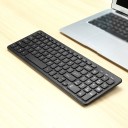 Tastiera wireless con tastierino numerico Ricevitore USB 2,4 GHz Layout inglese QWERTY Alimentazione 2x AAA Dimensioni 37 x 12,6 x 2,5 cm 2
